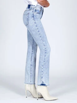 Black Orchid Bardot Straight Fray LIGHT BLUE -Varley Shop 92D764C82521000PRODUCT 03