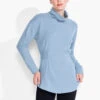 Brushed Terry Ruched Tunic MOUNTAIN AIR -Varley Shop ACTF238050MNAPRODUCT 01