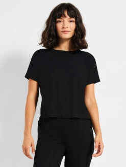 Brushed Flow Tee BLACK ONYX