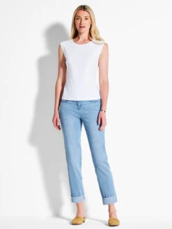 Perfect Length Layer PAPER WHITE -Varley Shop ALL1060PWHPRODUCT 04