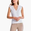 V-Neck Perfect Layer PAPER WHITE