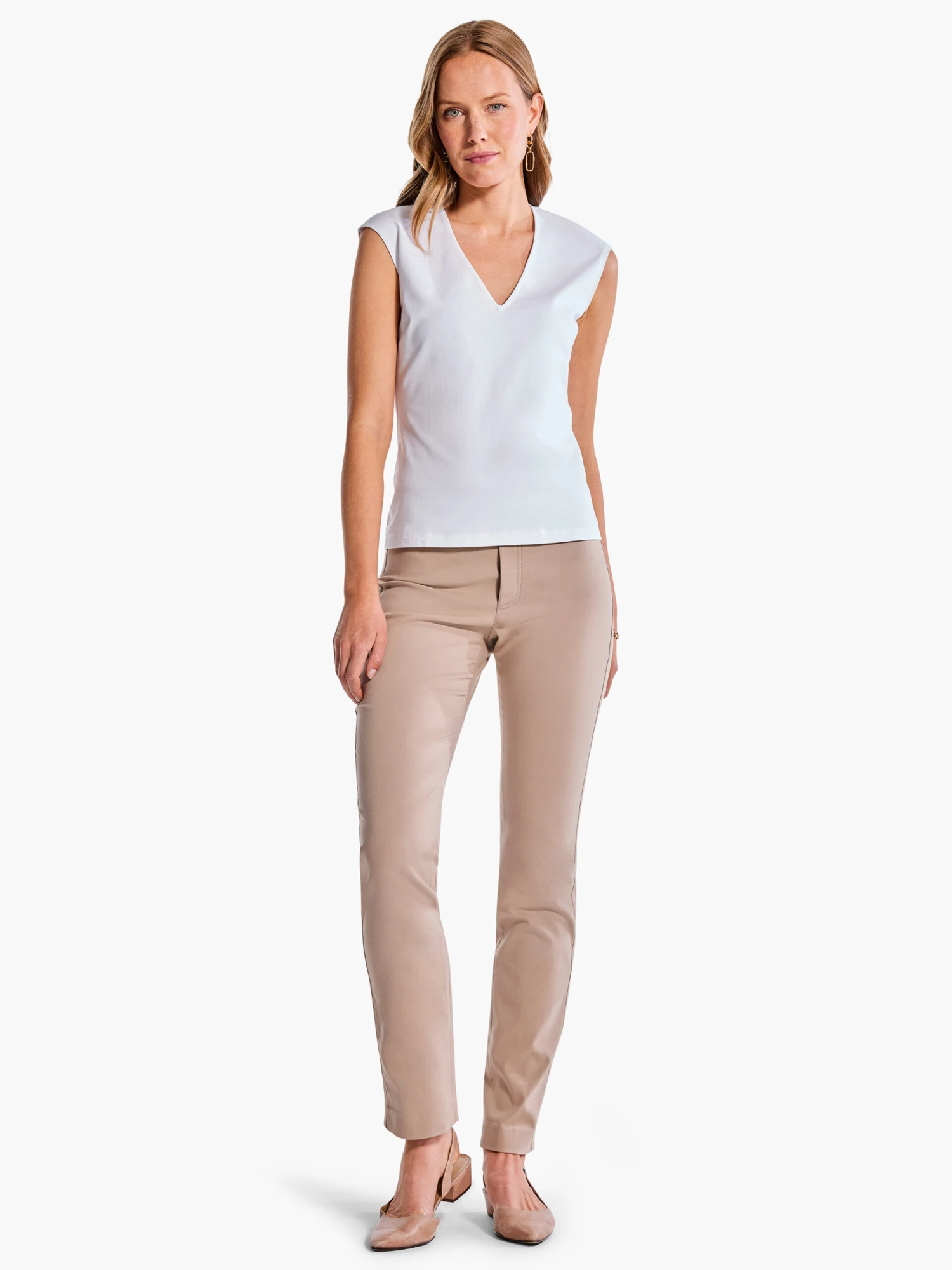 V-Neck Perfect Layer PAPER WHITE 6 V-Neck Perfect Layer PAPER WHITE - Image 4