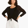 Lightweight 4-Way Cardigan BLACK ONYX -Varley Shop ALL1107BLXPRODUCT 02