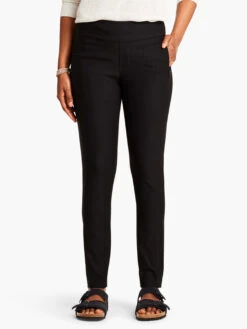 Wonderstretch Zip Pocket Slim Leg Pant BLACK ONYX