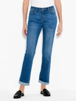 NZ Denim 29" Mid Rise Girlfriend Jeans