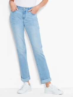 NZ Denim 29" Mid Rise Girlfriend Jeans BREEZE