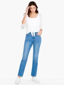 NZ Denim 28" Mid Rise Straight Ankle Jeans -Varley Shop ALL1882HORPRODUCT 01