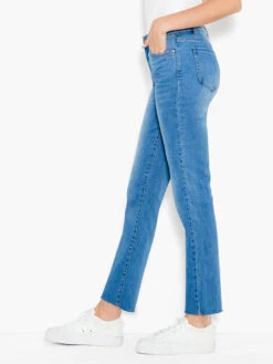 NZ Denim 28" Mid Rise Straight Ankle Jeans -Varley Shop ALL1882HORPRODUCT 03