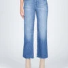 Black Orchid Marisa Relaxed Straight Fray Jeans MEDIUM BLUE -Varley Shop F05EE0080FC4000PRODUCT 01