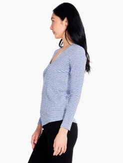 This Or That Striped Tee BLUE MULTI 9 This Or That Striped Tee BLUE MULTI -Varley Shop F231024BLTPRODUCT 04
