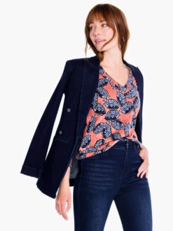 Amber Blues Top BLUE MULTI -Varley Shop F231026BLTPRODUCT 04