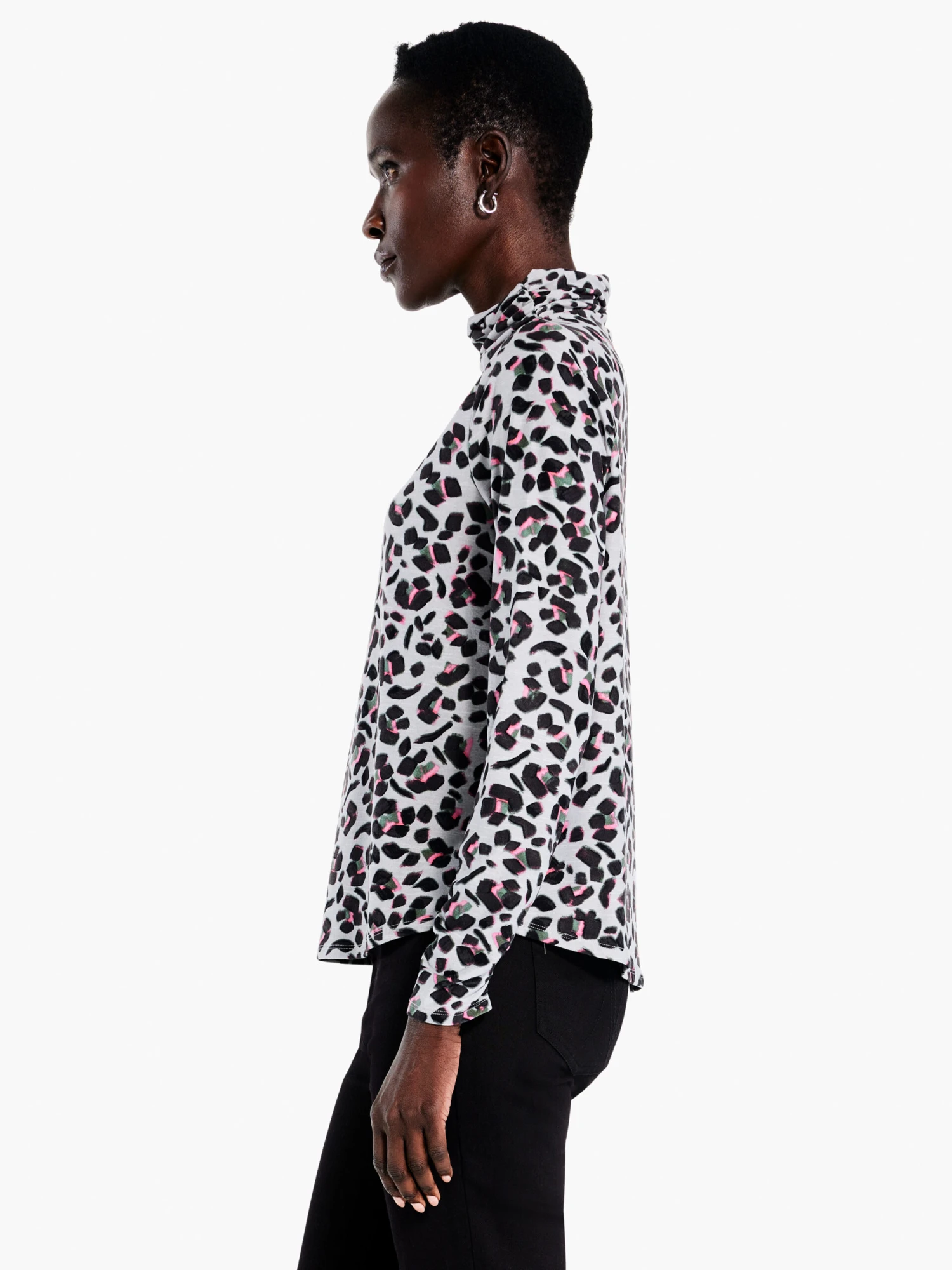 Cheetah Pop Top GREY MULTI 4 Cheetah Pop Top GREY MULTI - Image 2