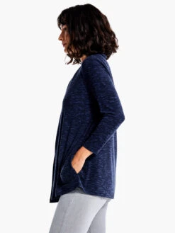 Pocket Drapey Rib Cardigan -Varley Shop F231061DIDPRODUCT 02