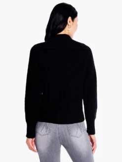 Drape Collar Shaker Sweater -Varley Shop F231111BLXPRODUCT 03