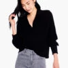 Drape Collar Shaker Sweater -Varley Shop F231111BLXPRODUCT 04