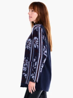 Moody Blooms Cardigan BLUE MULTI -Varley Shop F231130BLTPRODUCT 02