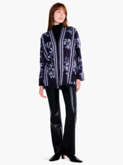 Moody Blooms Cardigan BLUE MULTI -Varley Shop F231130BLTPRODUCT 04