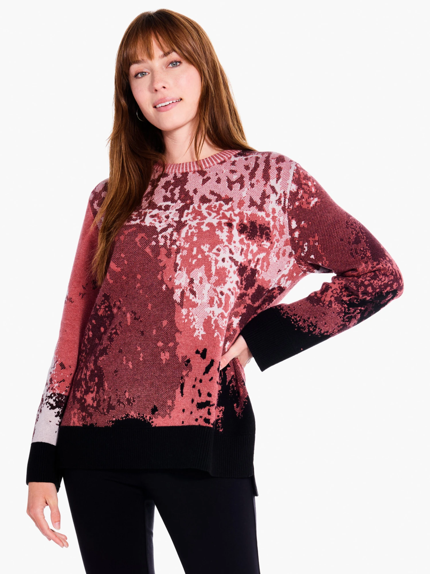 Scenic Sweater RED MULTI 3 Scenic Sweater RED MULTI