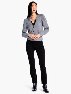 Femme Shaker Knit Cardigan -Varley Shop F231142MKWPRODUCT 04