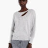 Soft Sleeve Twist Sweater Tee -Varley Shop F231153RFLPRODUCT 01