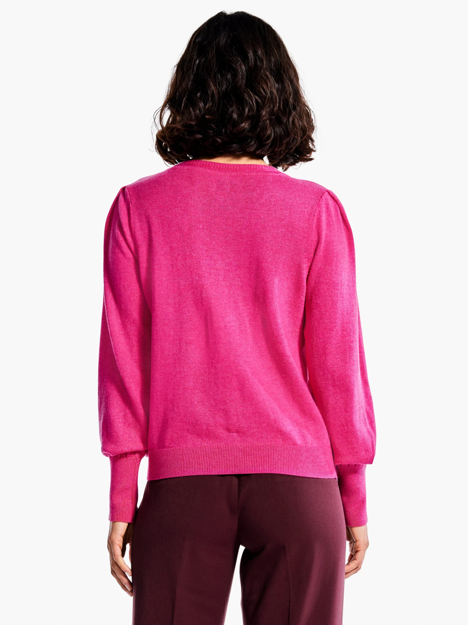 Femme Sleeve Sweater SHOCKING PINK 5 Femme Sleeve Sweater SHOCKING PINK - Image 3