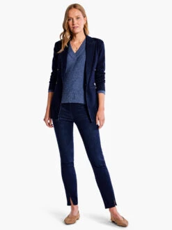 Waffle Stitch V-Neck Sweater 9 Waffle Stitch V-Neck Sweater -Varley Shop F231168CFLPRODUCT 04