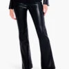 31" Faux Leather Bootcut Pant BLACK ONYX 1 31" Faux Leather Bootcut Pant BLACK ONYX -Varley Shop F231344BLXPRODUCT 02