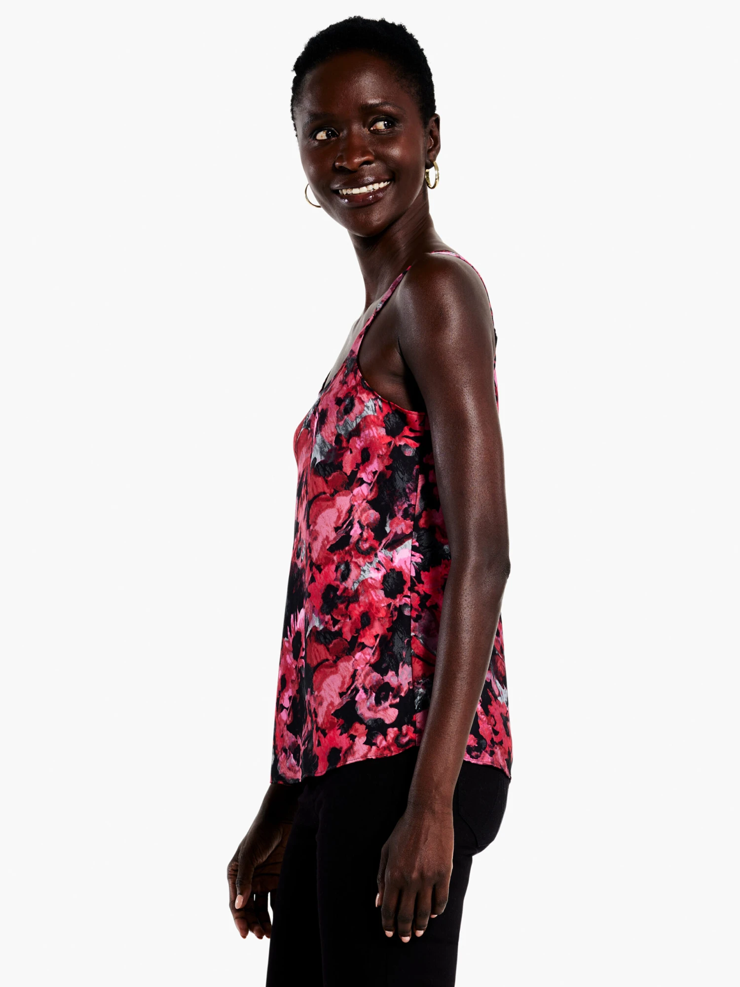 Glowing Garden Tank PINK MULTI 4 Glowing Garden Tank PINK MULTI - Image 2