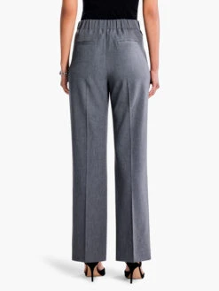 31" The Avenue Wide Leg Pleated Pant CHARCOAL -Varley Shop F231826CHRPRODUCT 04