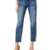Liverpool - Kennedy Crop Straight W/ Cut Hem MEDIUM WASH -Varley Shop LM7195VHMWSPRODUCT 01