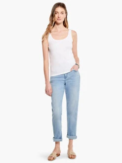 Drapey Rib Scoop Tank PAPER WHITE -Varley Shop M231087PWHPRODUCT 04