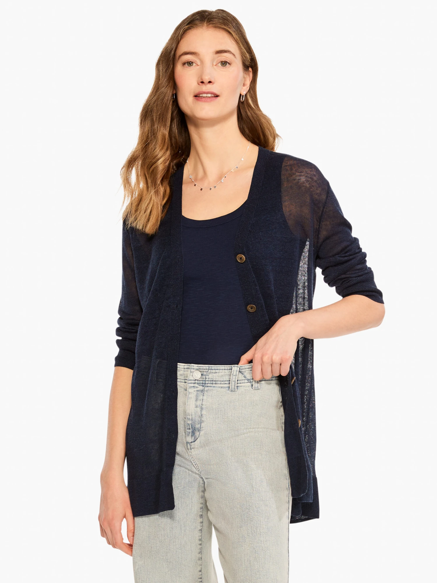 Featherweight Button Cardigan 3 Featherweight Button Cardigan