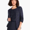Sequin Cardigan DARK INDIGO 2 Sequin Cardigan DARK INDIGO -Varley Shop M231108DIDPRODUCT 01