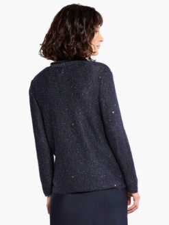 Sequin Cardigan DARK INDIGO 8 Sequin Cardigan DARK INDIGO -Varley Shop M231108DIDPRODUCT 03