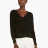 Textural V-Neck Summer Sweater 1 Textural V-Neck Summer Sweater -Varley Shop M231131BLXPRODUCT 01
