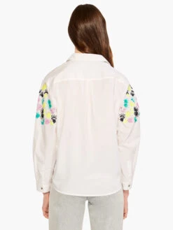 Placed Petals Shirt WHITE MULTI -Varley Shop M231613WMTPRODUCT 03
