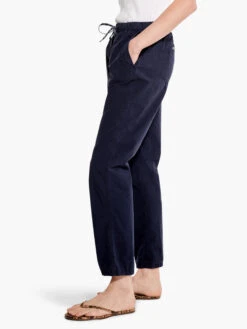 Cotton Poplin Relaxed Ankle Pant DARK INDIGO -Varley Shop M231821DIDPRODUCT 03