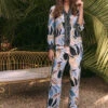 Sapphire Shades Wide-Leg Pant BLUE MULTI 2 Sapphire Shades Wide-Leg Pant BLUE MULTI -Varley Shop M231841BLTPRODUCT 01A