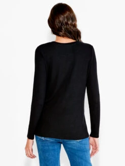 NZT Sweet Dreams Long Sleeve Crew Tee -Varley Shop NZTESS1016BLXPRODUCT 03