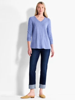 NZT Sweet Dreams V Tee IRIS 9 NZT Sweet Dreams V Tee IRIS -Varley Shop NZTF231090IRSPRODUCT 04