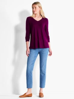 NZT Sweet Dreams V Tee MULBERRY 9 NZT Sweet Dreams V Tee MULBERRY -Varley Shop NZTF231090MULPRODUCT 04