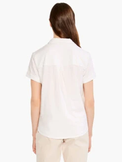 NZT Short Sleeve Pocket Shirt PAPER WHITE -Varley Shop NZTM232015PWHPRODUCT 03