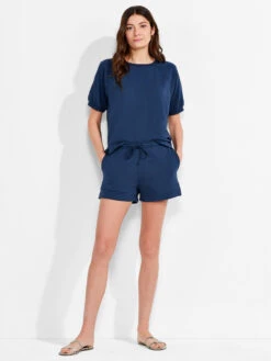 NZT Short Sleeve Round Neck French Terry Top -Varley Shop NZTM232017DIDPRODUCT 04