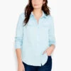 NZT Long Sleeve Angled Pocket Shirt MIST -Varley Shop NZTS231019MSTPRODUCT 01