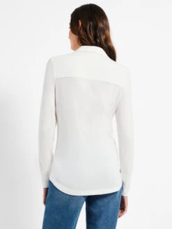 NZT Sweet Dreams Long Sleeve Shirt -Varley Shop NZTW232051MWHPRODUCT 02