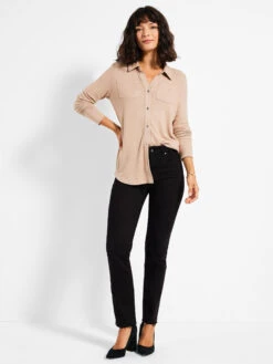 NZT Sweet Dreams Long Sleeve Shirt NATURAL -Varley Shop NZTW232051NATPRODUCT 04