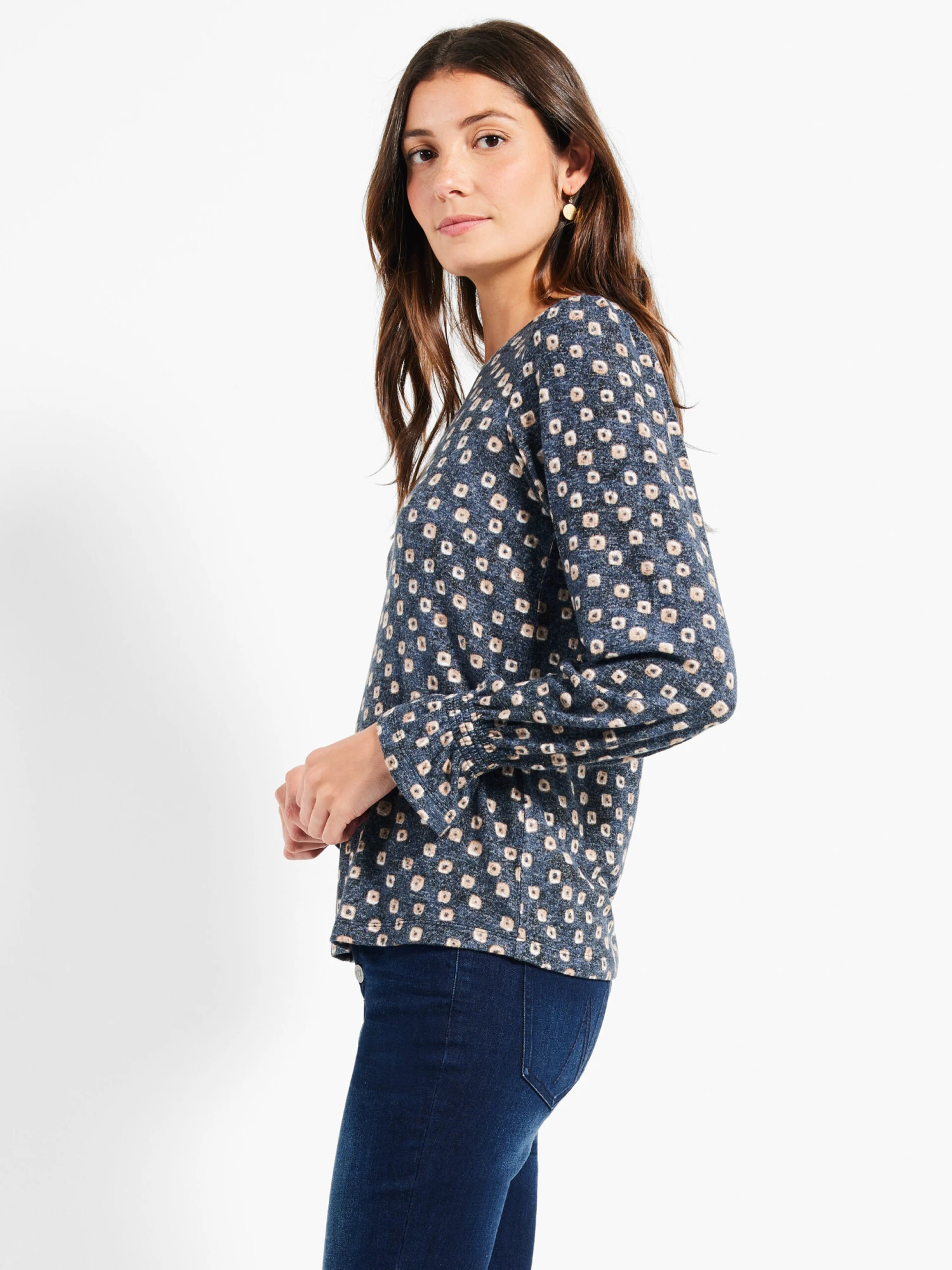 NZT Sweet Dreams Dotty Femme Sleeve Tee BLACK MULTI 4 NZT Sweet Dreams Dotty Femme Sleeve Tee BLACK MULTI - Image 2