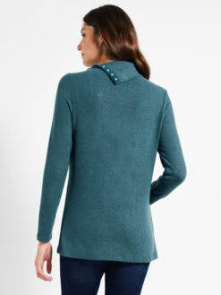 NZT Sweet Dreams Snap Neck Tee TRUE OCEAN -Varley Shop NZTW232069TROPRODUCT 03