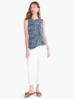 Water Drops Tank BLUE MULTI -Varley Shop S231063BLTPRODUCT 04