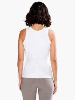 High Neck Perfect Tank PAPER WHITE -Varley Shop S231070PWHPRODUCT 03